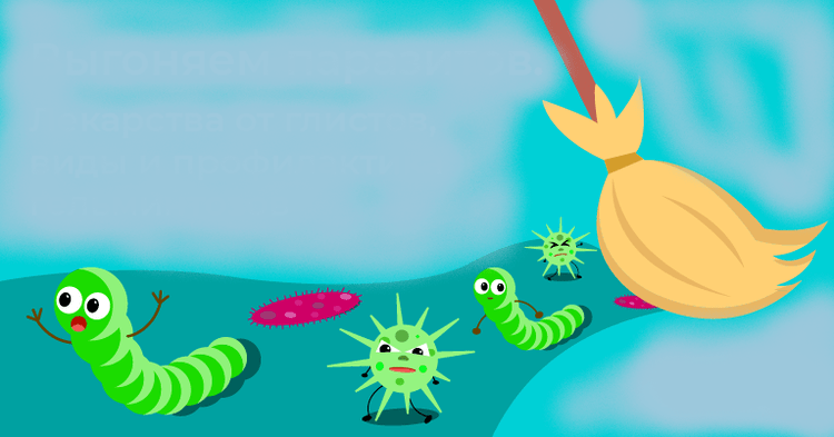 Eliminar los parásitos del cuerpo.