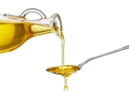 Aceite de linaza utilizado para eliminar parásitos humanos.